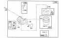 Page D Diagram and Parts List for 123882-3420-01  Briggs and Stratton Engine